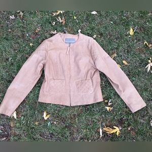 Camel brown leather jacket Bod & Christensen